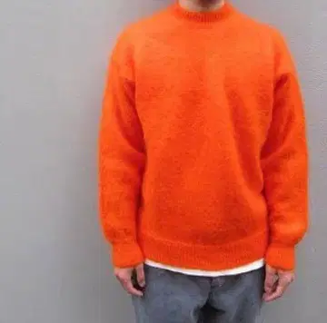 AURALEE BRUSHED SUPER KID MOHAIR KNIT 5