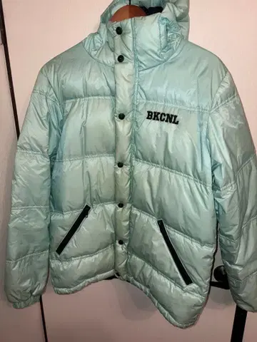 BackChannel 민트 그린 다운 자켓 L 사이즈 터콰이즈