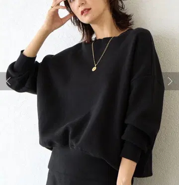 리브 드와 [ 셋업 가능 ] 코튼 스무스 라운드 헴 니트