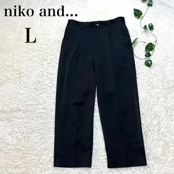 niko and - 니코앤드 슬랙스 남성용 블랙 L