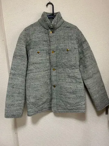 Lee 사이즈 M 그린 계열 트위드 퀼팅 자켓 6860#