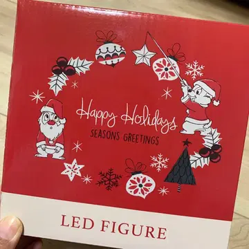 디즈니 스토어 칩과 데일 LED 라이트 크리스마스 피규어