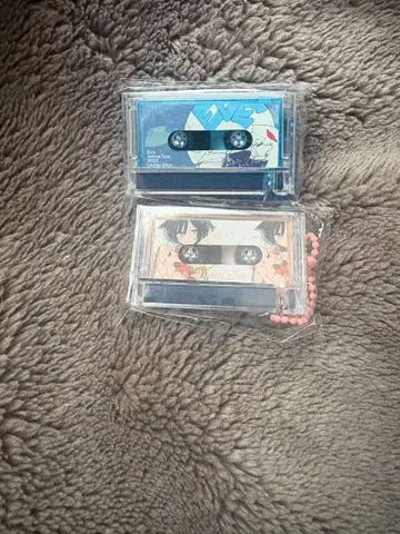 Eve UnderBlue 복권 뮤직 키링 pink Blue