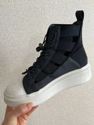 LASUD 스콧 클럽 하이컷 스니커즈