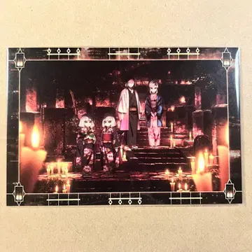 귀멸의 칼날 이동하는 극장 반권 캠페인 엽서 우부야시키 가