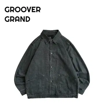 [ 새상품급 ] GROOVER GRAND 00s 데님 커버올 자켓