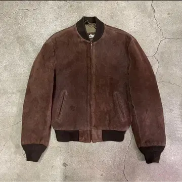 schott 스웨이드 봄버 자켓