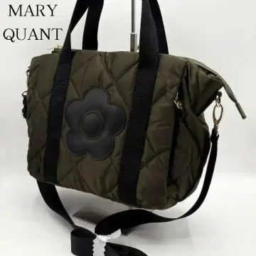 컨디션 최상 마리콴트 2way 숄더백 데이지 다이아 퀼팅