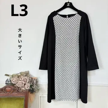새상품급 빅 사이즈 L3 스트레치 원피스