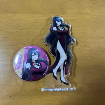 스파이 교실 DMM 스크래치 복권 아크릴 스탠드 캔 배지 티어