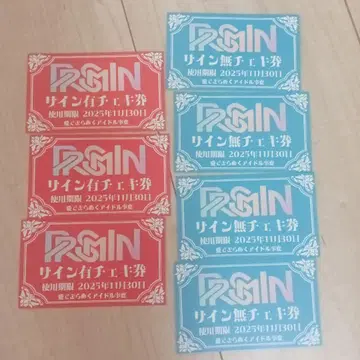 PRSMIN 폴라로이드 티켓