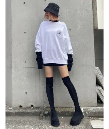 EMODA 로우힐 핏 롱 부츠