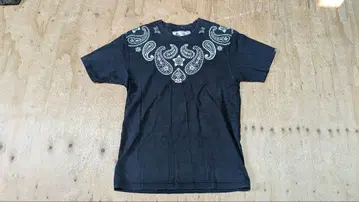 CHALLENGER 페이즐리 무늬 반팔 T셔츠 M