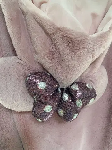 디즈니 판초 핑크