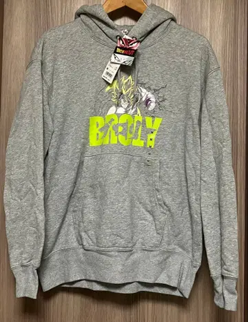 새상품 유니클로 드래곤볼 맨투맨 후드티 브로리 트레이닝복
