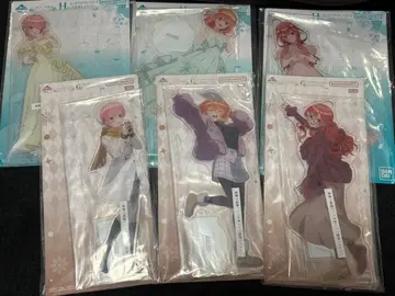 5등분의 신부 이치카 요츠바 카스미 빅 아크릴 스탠드 6개 세트