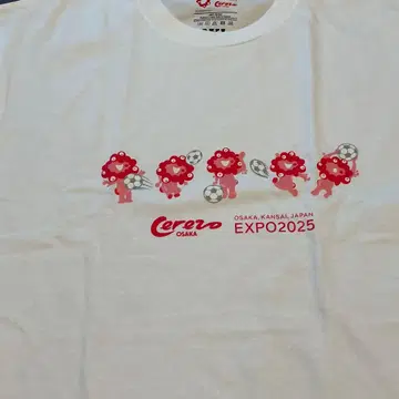 세레소 오사카 x 미야쿠미야쿠 EXPO 2025 T셔츠 2XL 화이트
