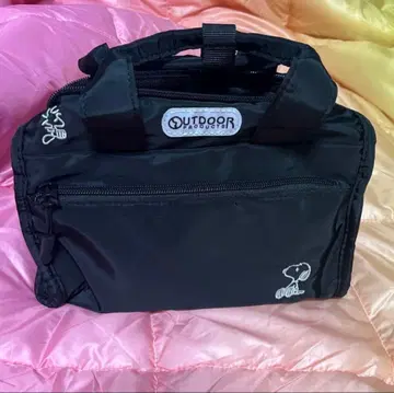 OUTDOOR PRODUCTS 스누피 숄더백 보스턴 백