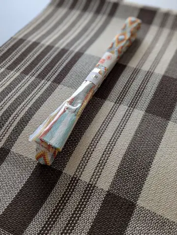 야마가타 전통 공예 요네자와 오비지 격자 무늬 나고야