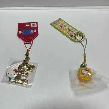 헬로키티 E 스트랩 & 야마구치 한정 헬로키티 스트랩