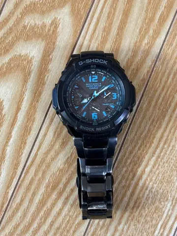 G-SHOCK 블랙 스테인리스 시계