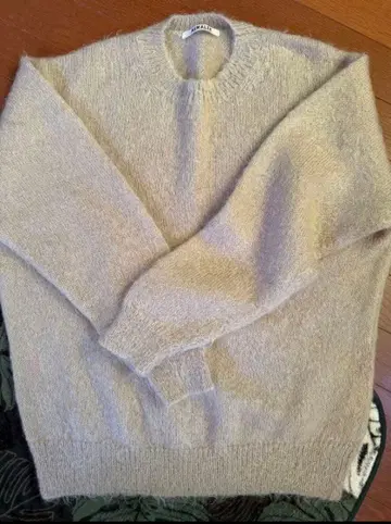 AURALEE BRUSHED SUPER KID MOHAIR KNIT