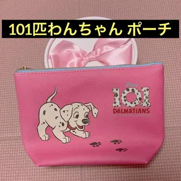 디즈니 101마리 달마시안 파우치 핑크