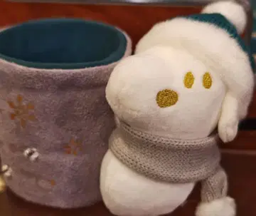 USJ 스누피 2025 크리스마스 펜 스탠드