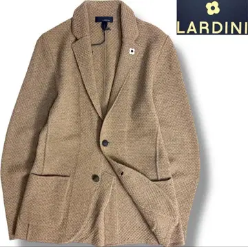 새상품 라르디니 알파카 믹스 니트 자켓 브라운 계열 XS