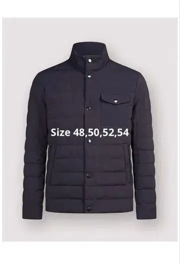 네이비 버튼 포함 다운 자켓 택 포함 새상품 Montecore