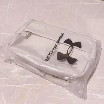 [미사용] 언더아머 웨스트 파우치 화이트