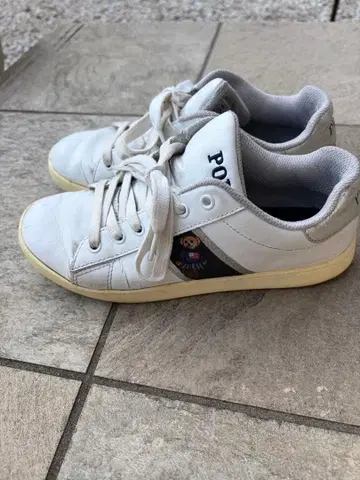Polo 화이트 스니커즈 POLO 베어 23.5