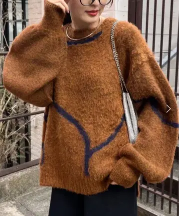 CIAOPANIC TYPY 샤기 니트