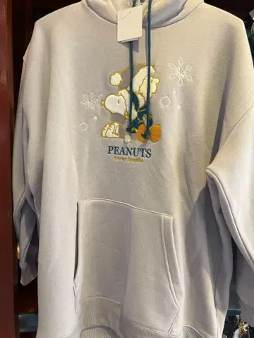 USJ 한정판 스누피 찰리 브라운 후드티 L 사이즈 크리스마스