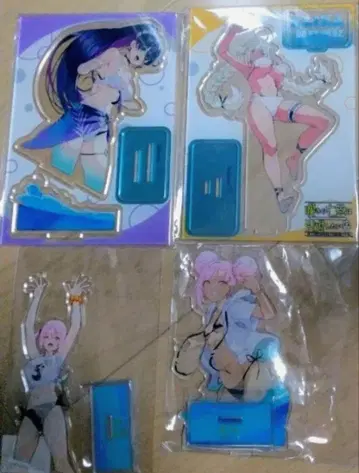 애도의 망령은 은퇴하고 싶다 한정판 혜택 아크릴 스탠드 4개 세트