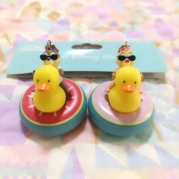 디즈니 키링 키체인 스위스이 썸머 칩 데일 튜브