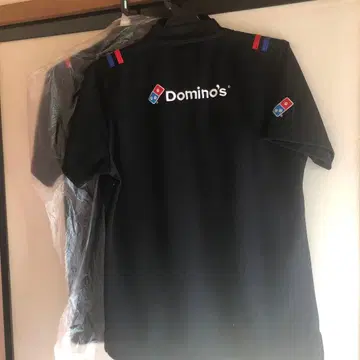 도미노 피자 피케 셔츠 2개