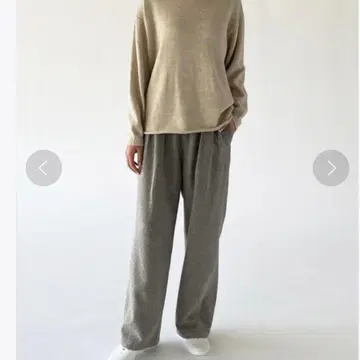 Bshop 비샵 MORRIS&SONS 2턱 이지 팬츠