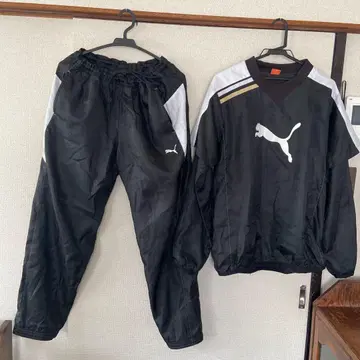 PUMA 블랙 저지 세트