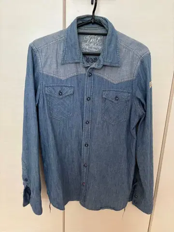 Tmt 데님 긴팔 셔츠 기무라 타쿠야