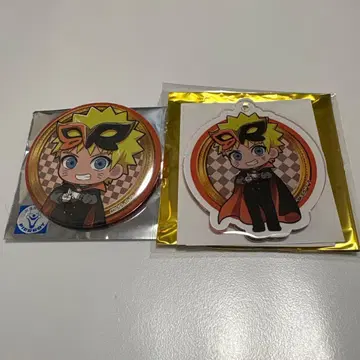 NARUTO 프린세스 카페 아크릴 키링 캔뱃지 나루토