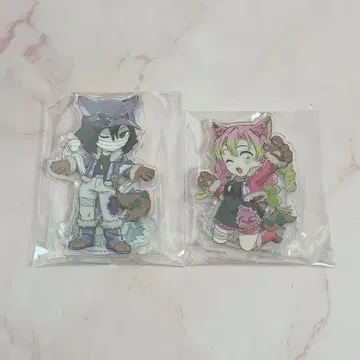 귀멸의 칼날 할로윈 아크릴 스탠드 이쿠로 오바나이 칸로지 미츠리