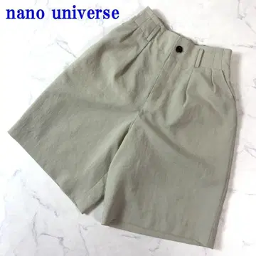 nano universe 팬츠 베이지 폴리에스테르 36 C2402