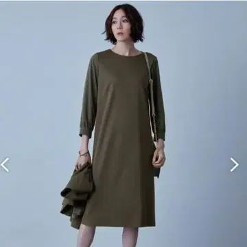 자유구 원피스 46 빅 사이즈 카키 워셔블 최근 모델