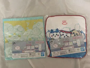미사용 새상품 치이카와(먼작귀) 1번 복권 손수건 2장 세트