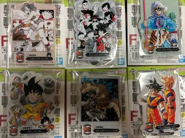 [ 새상품 미개봉품 ] 드래곤볼 복권 F상 6종 세트