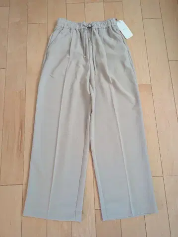 오파크 클립 슬림 레그 이지 와이드 팬츠