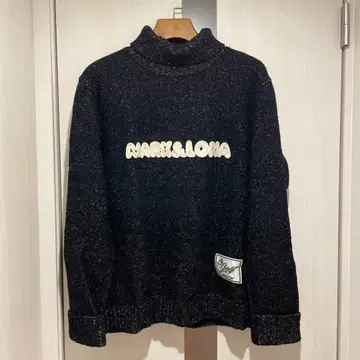 MARK&LONA 블랙 니트 사이즈 50