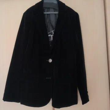 arisana 키즈 블랙 벨로아 자켓 & 숏팬츠 세트 160