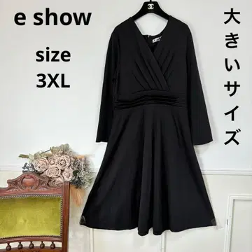 새상품급 빅 사이즈 e show 스트레치 원피스 17호